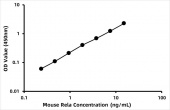 Mouse Transcription factor p65 (NF-κB p65/Rela) ELISA Kit (RK07076)