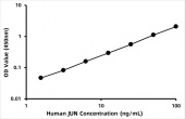 Human Transcription factor AP-1 (c-Jun/JUN)  ELISA Kit (RK07958)